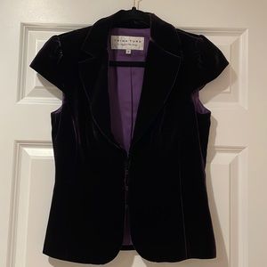 Trina Turk Velvet Blazer
